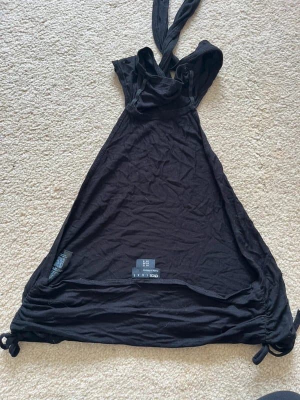 ASOS Design Halter neck jersey top