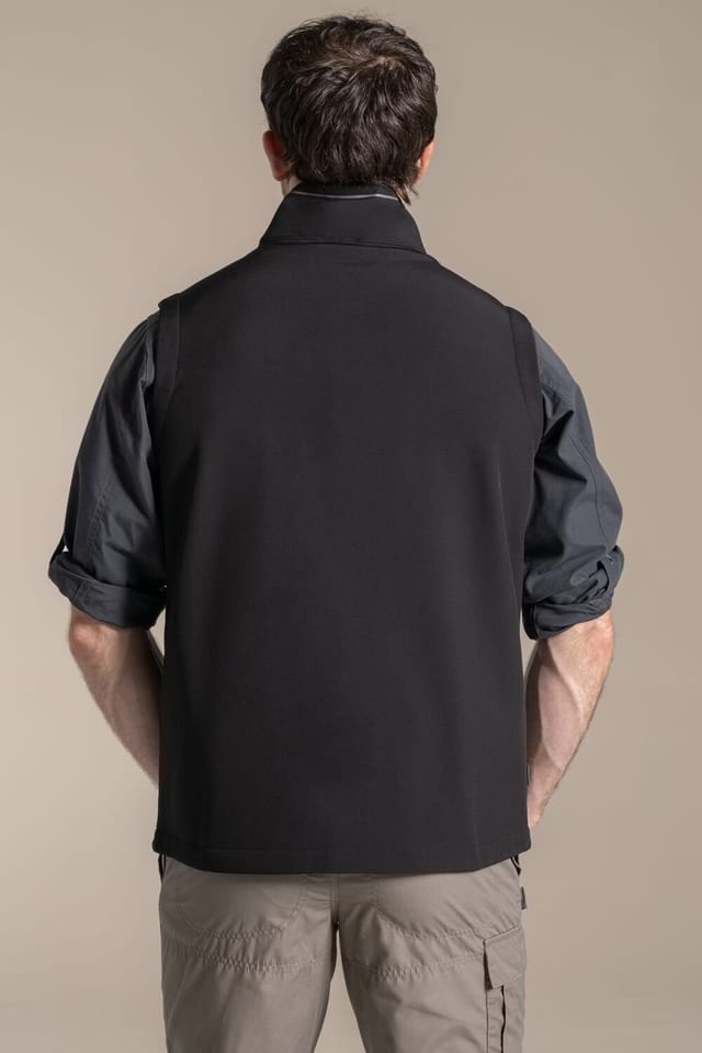 Craghoppers Craghoppers Men's Expert Basecamp II Softshell Vest in Black - 2