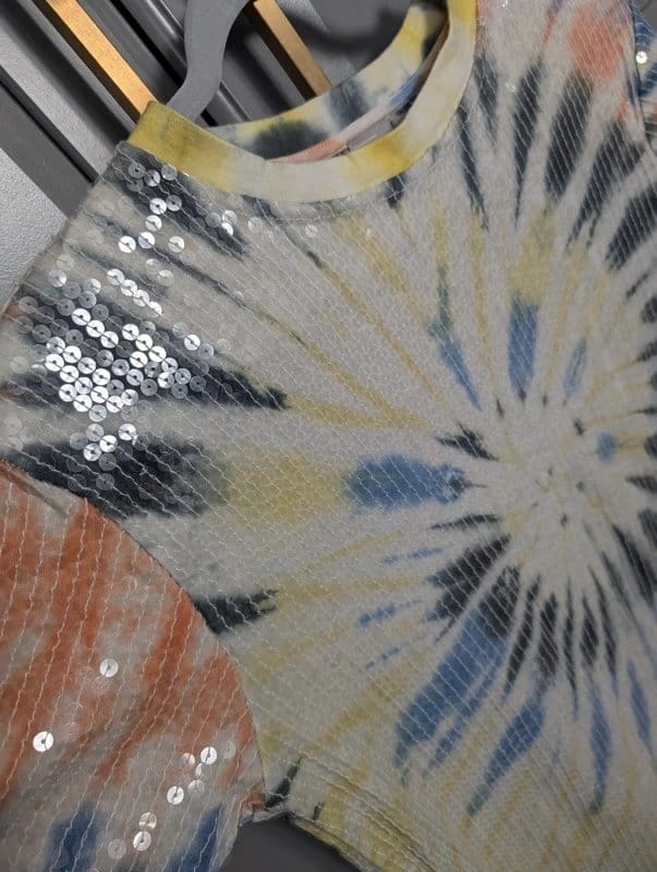 ASOS ASOS Tie Dye Sequin dress - 1
