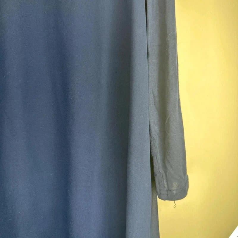 Phase Eight phase eight Tunic Top Size 14 navy blue chiffon Lined Dip Hem