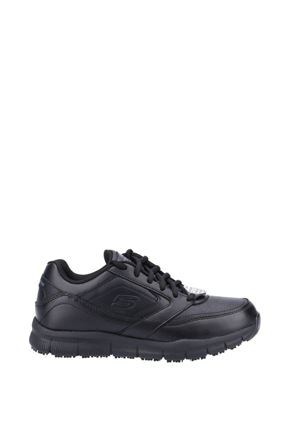 Skechers Skechers Women's Nampa Wyola Occupational Shoes in Black - 4