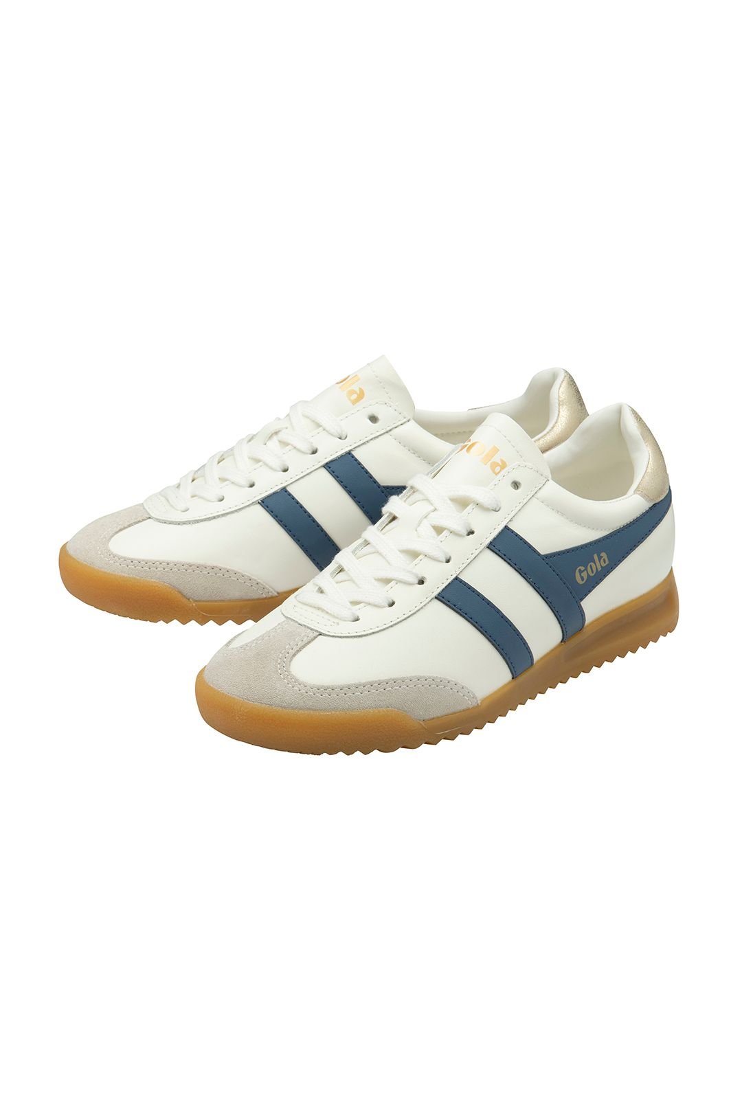 Gola Classics Gola Classics Women's 'Torpedo Leather' Lace-Up Trainers in White - 3