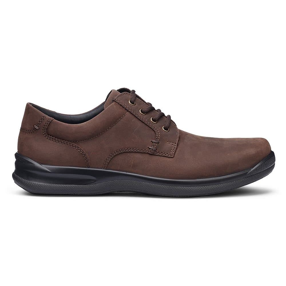 Hotter Hotter Men's 'Burton II' Lace-Up Shoe in Chocolate