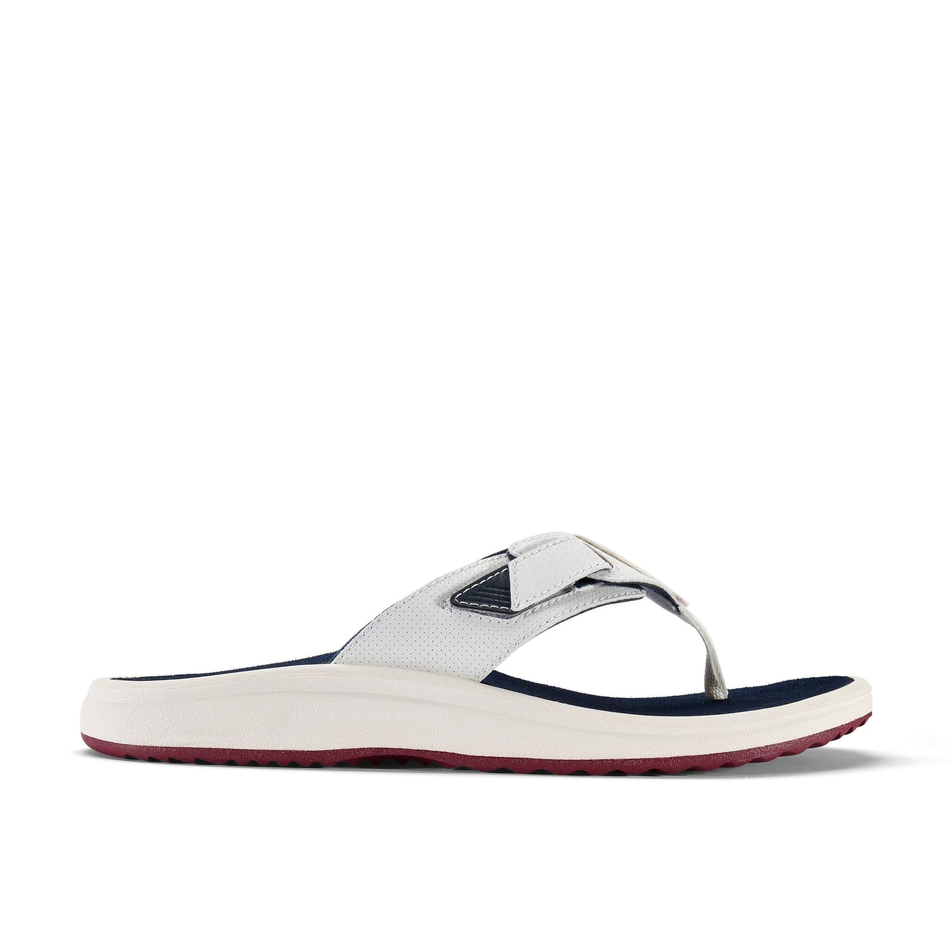 Clarks Clarks Men's M Brinkley White Combination Flip Flop