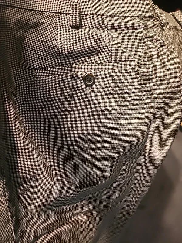 Ralph Lauren Polo Ralph Lauren Total Comfort Gray Grey Checkered Dress Pants Vintage 42x30