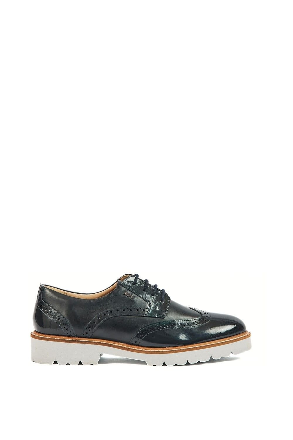 Pod Pod Women's Kortney Brogues in Navy - 4