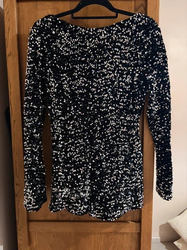 ASOS Design Sequin playsuit/romper