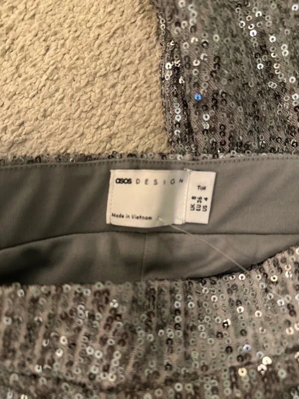 ASOS ASOS sequin trousers