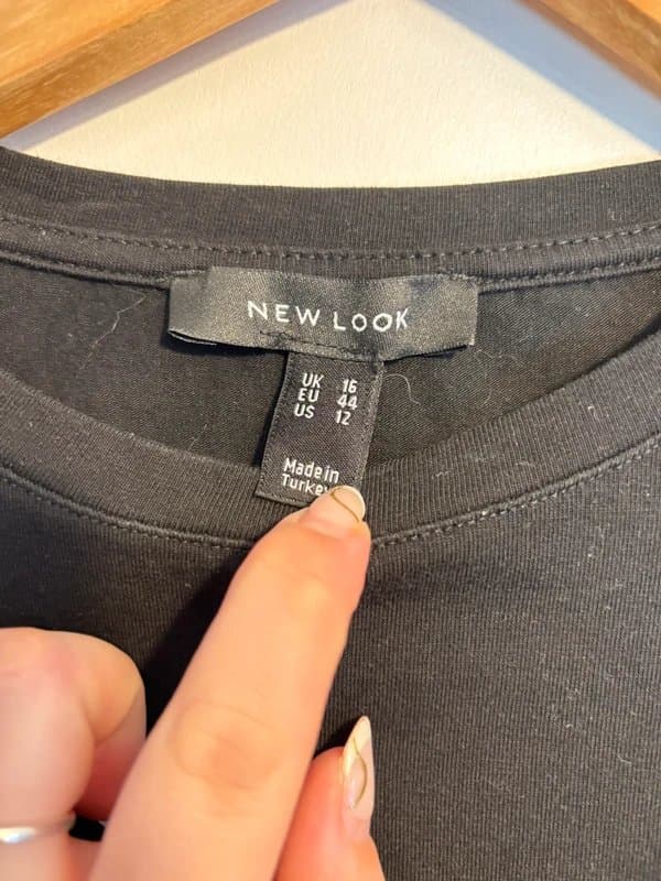 New Look New look ruched side dress.