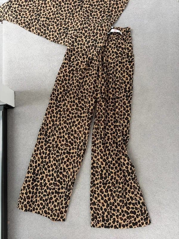 Never Fully Dressed Never fully dressed leopard print co ord