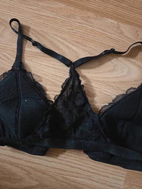 Topshop Black lace bralette 12
