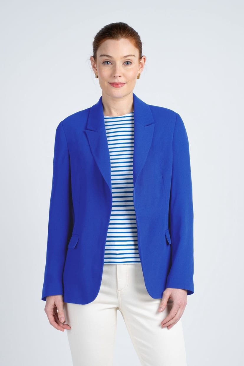 Kettlewell Kettlewell Women's Soft Tailored Blazer in Cobalt - 1