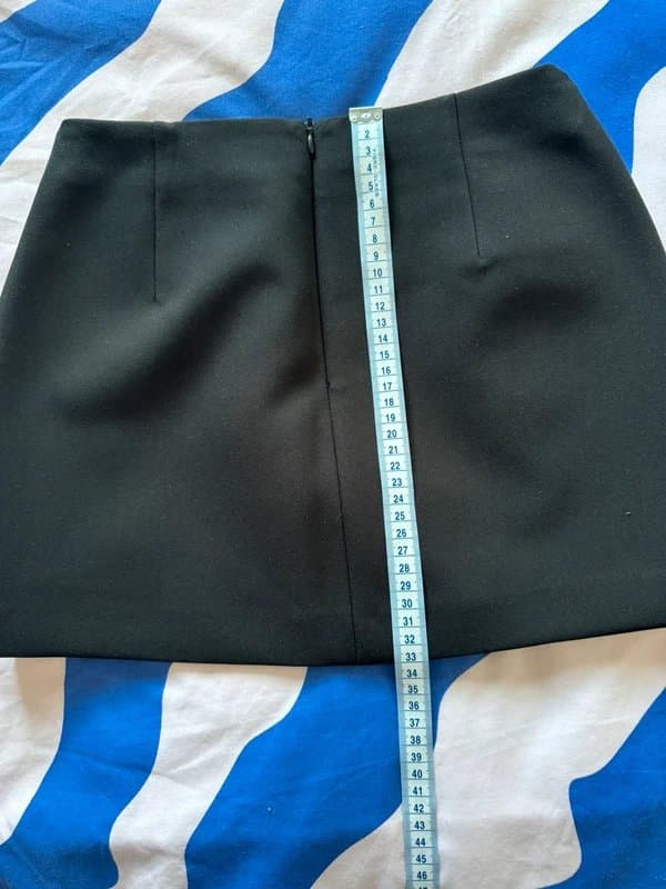 Mango Mini black skirt