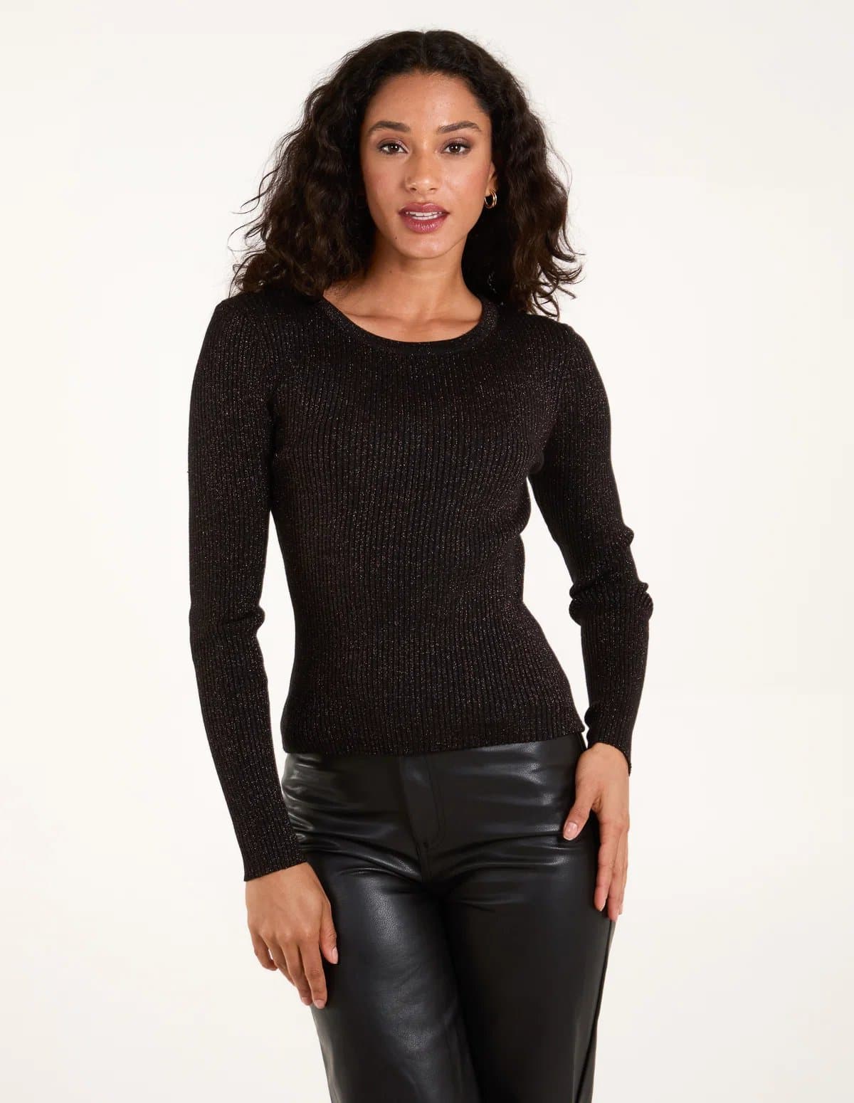 Blue Vanilla Metallic Detail Jumper