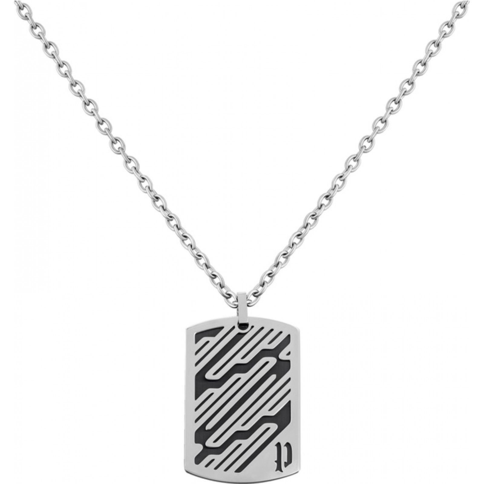 Police Police Men's PJ26483PSU-01 Necklace in Silver - 1