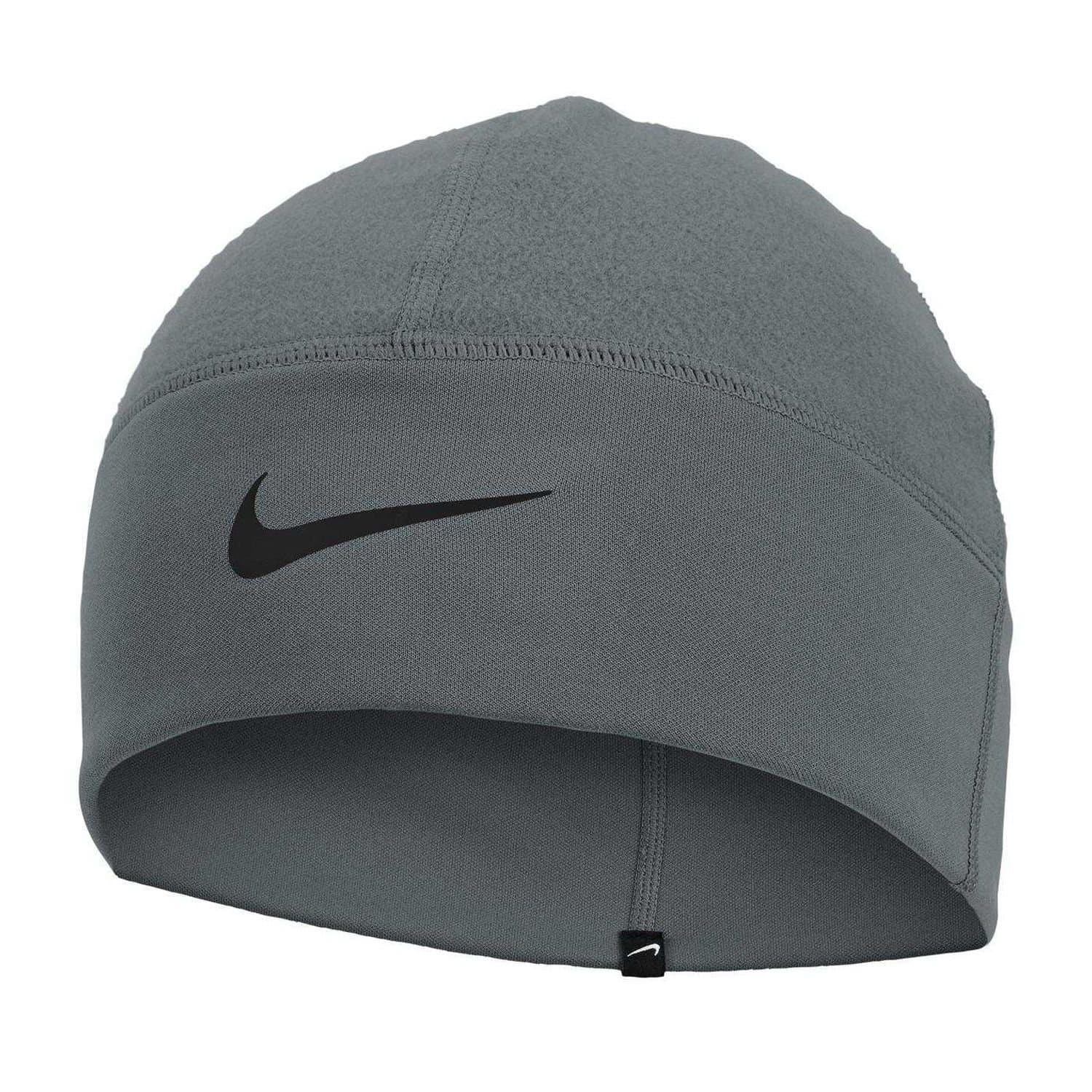 Nike Nike Men's Therma Fit Swoosh Fleece Beanie in Grey