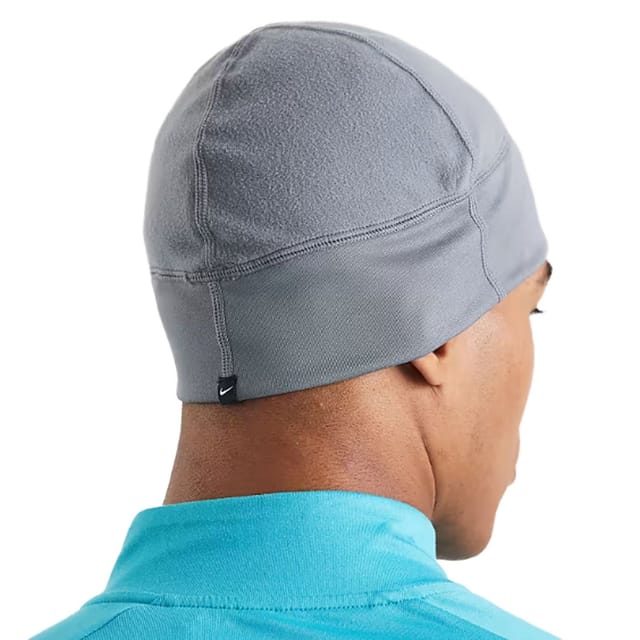 Nike Nike Men's Therma Fit Swoosh Fleece Beanie in Grey - 3