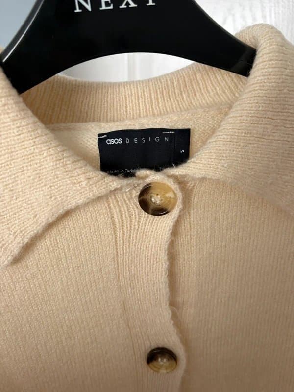 ASOS Design ASOS Design knitted short sleeve cardigan