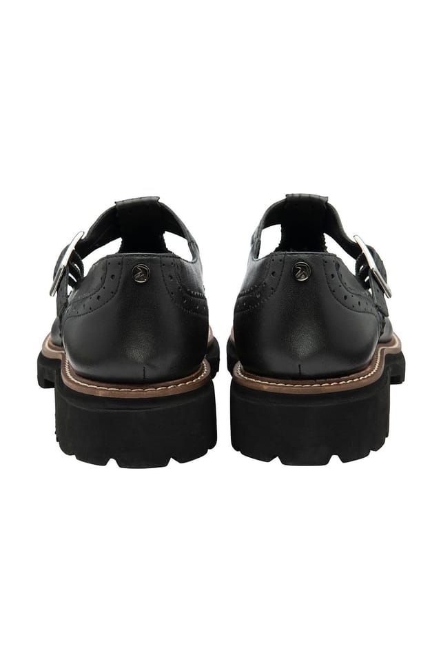 Ravel Ravel Women's Black Leather 'Murton' Brogues - 3