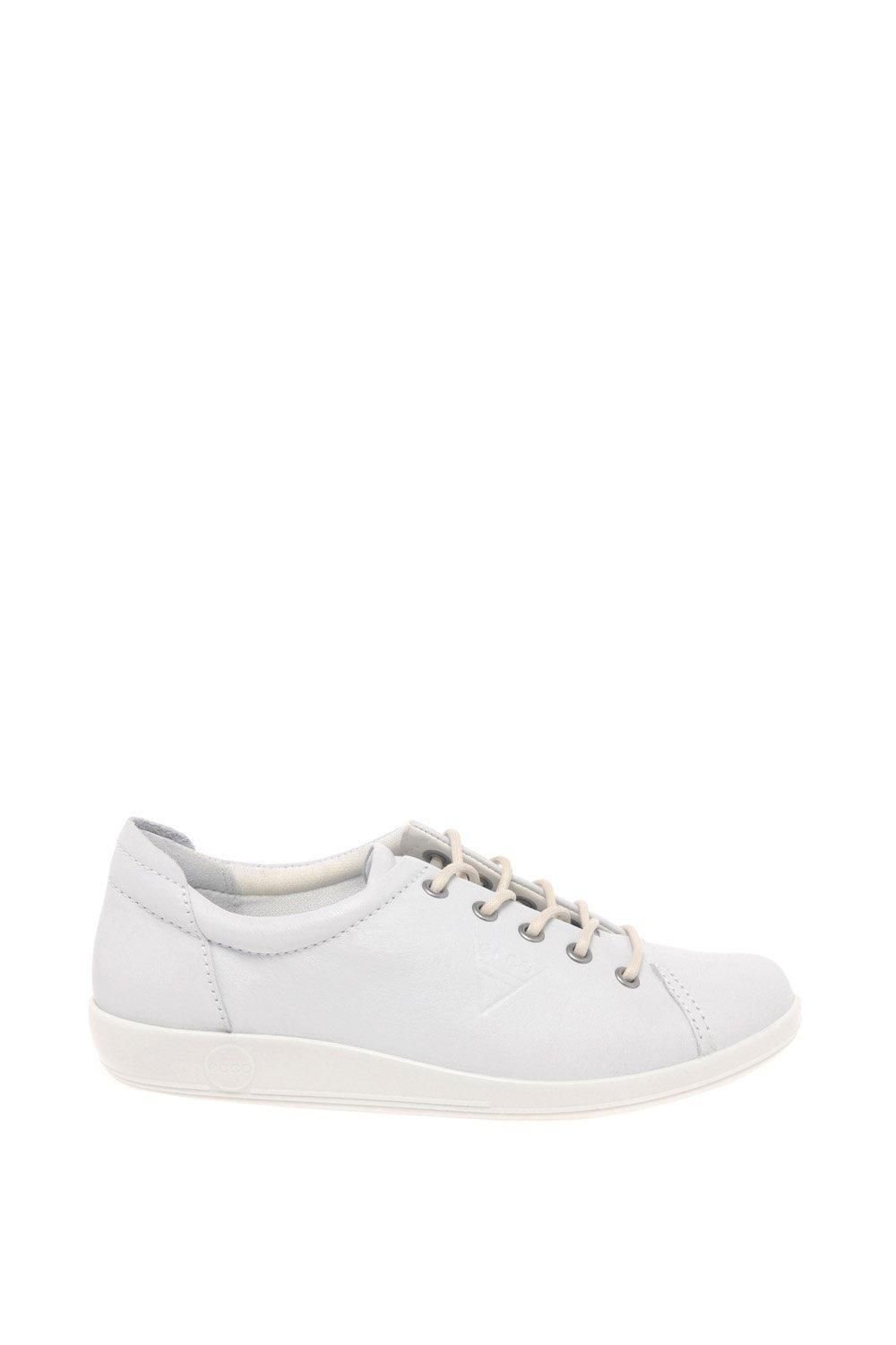ECCO Ecco Women's 'Soft 2.0' Casual Shoes in White - 3