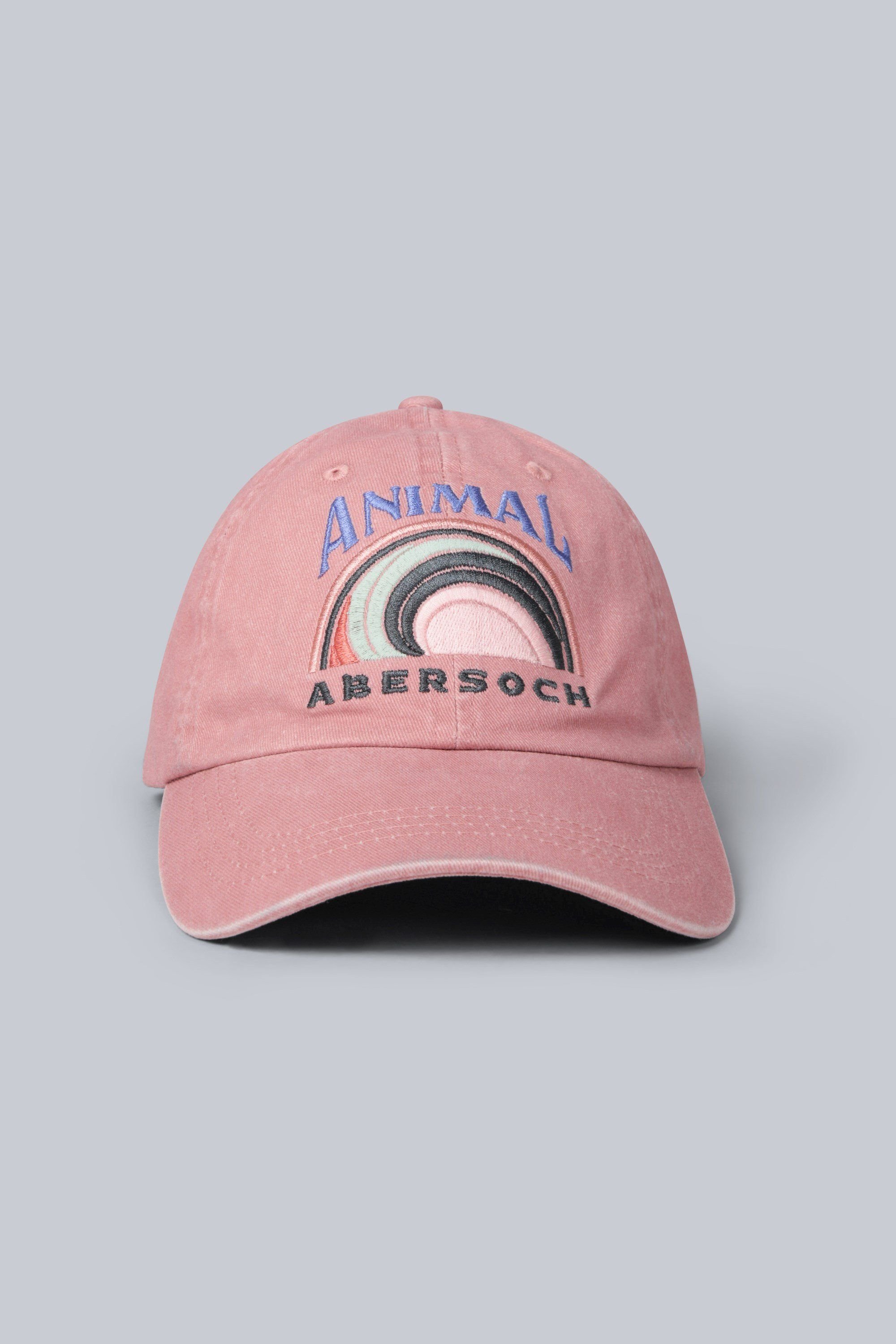 Animal Animal Men's 'Abersoch' Lightweight Comfortable Adjustable Outdoor Baseball Cap in Coral - 1