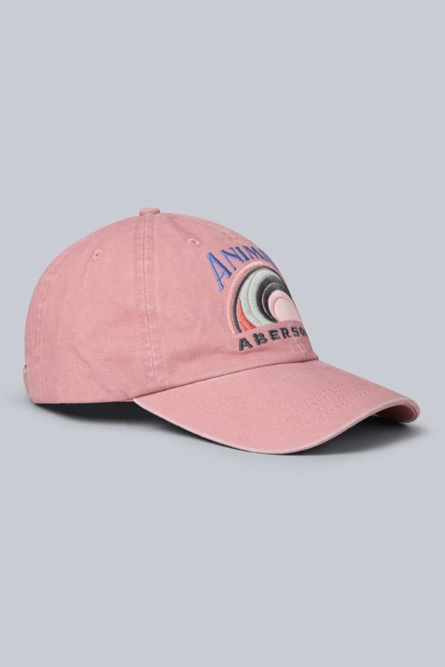 Animal Animal Men's 'Abersoch' Lightweight Comfortable Adjustable Outdoor Baseball Cap in Coral - 2