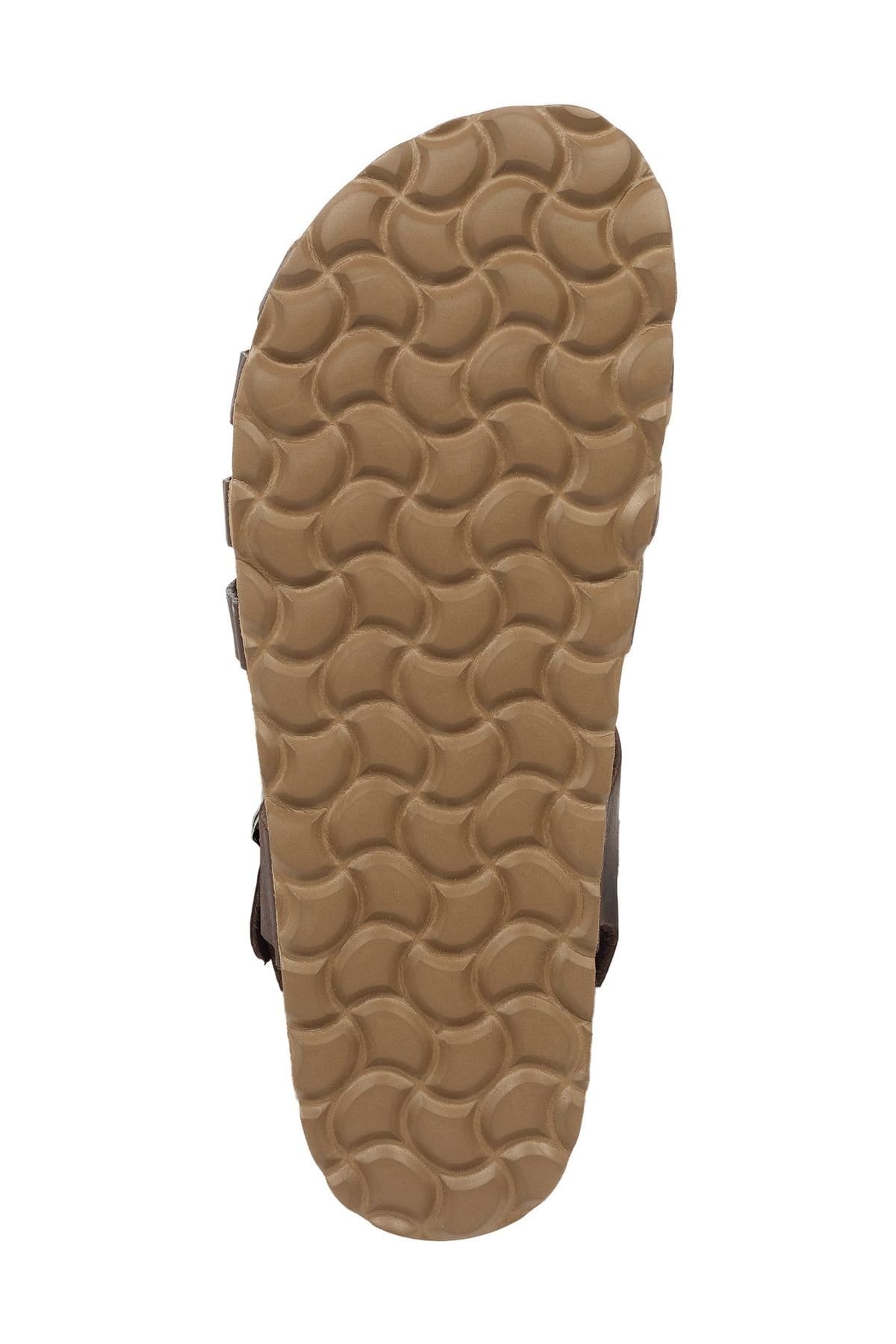 Celtic & Co Celtic & Co Women's Fisherman's Flat Sandal in Dark Brown - 4