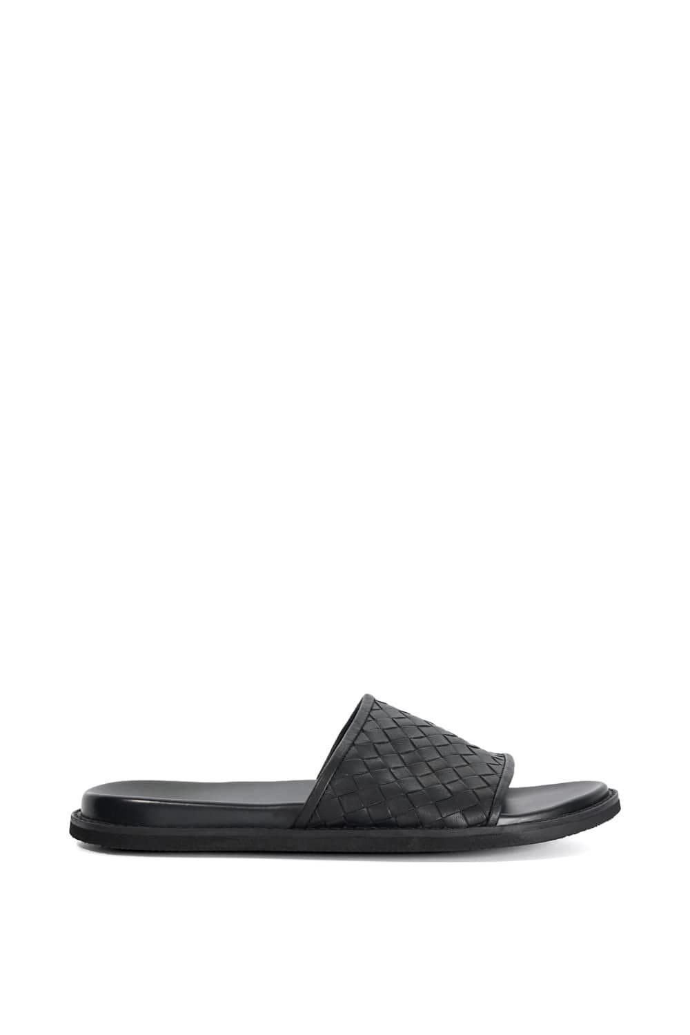 Dune London Dune London Black Leather Sandals