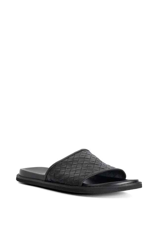 Dune London Dune London Men's 'Ivar' Leather Sandals in Black - 2