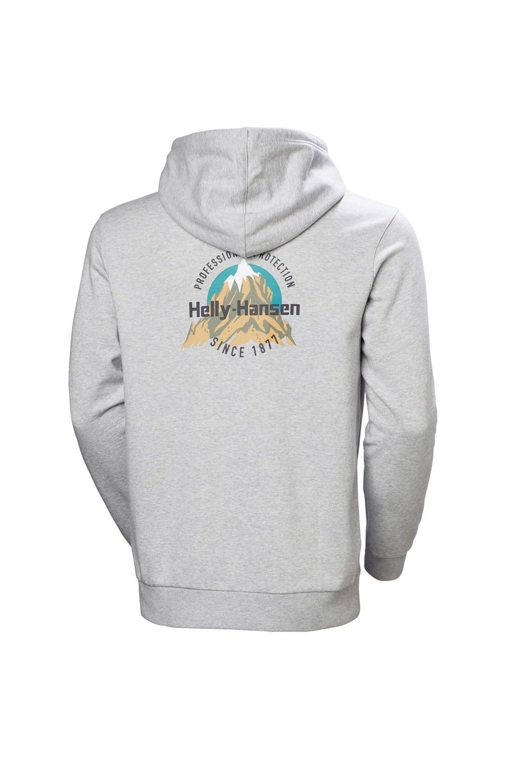 Helly Hansen Sport Helly Hansen Sport Men's Core Graphic Hoodie in Grey - 4