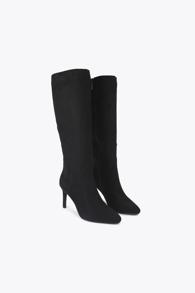 KG Kurt Geiger KG Kurt Geiger Women's 'Treasure' Suedette Boots in Black - 2
