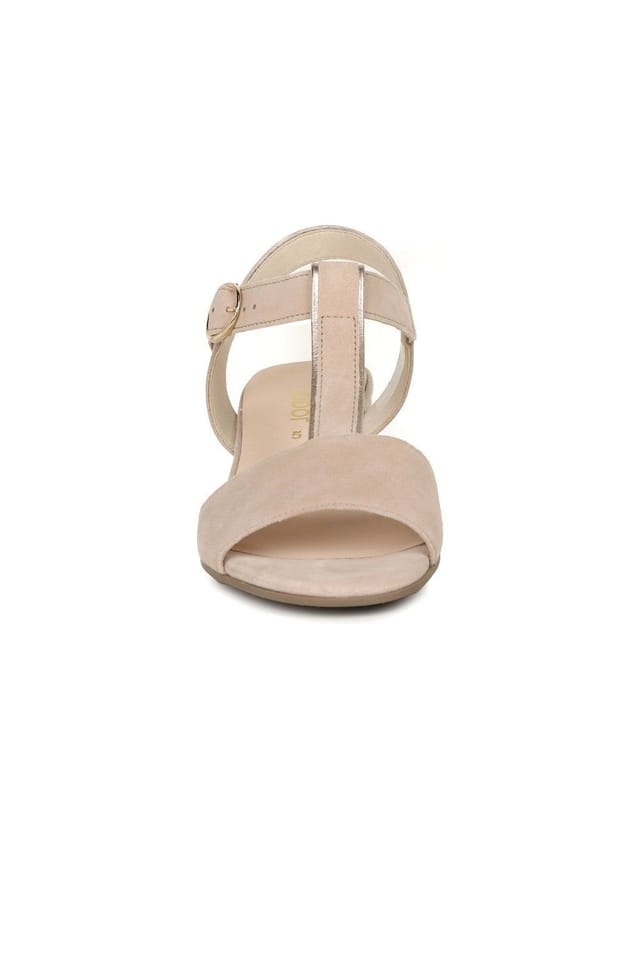 Gabor Gabor Women's 'Mead' T-Bar Sandals in Cream - 3