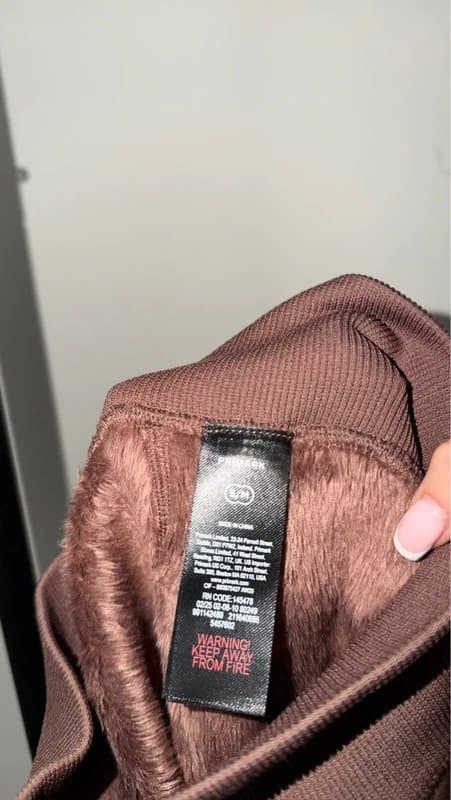 Primark Primark Fluffy‑Inside Brown Leggings – Size Small