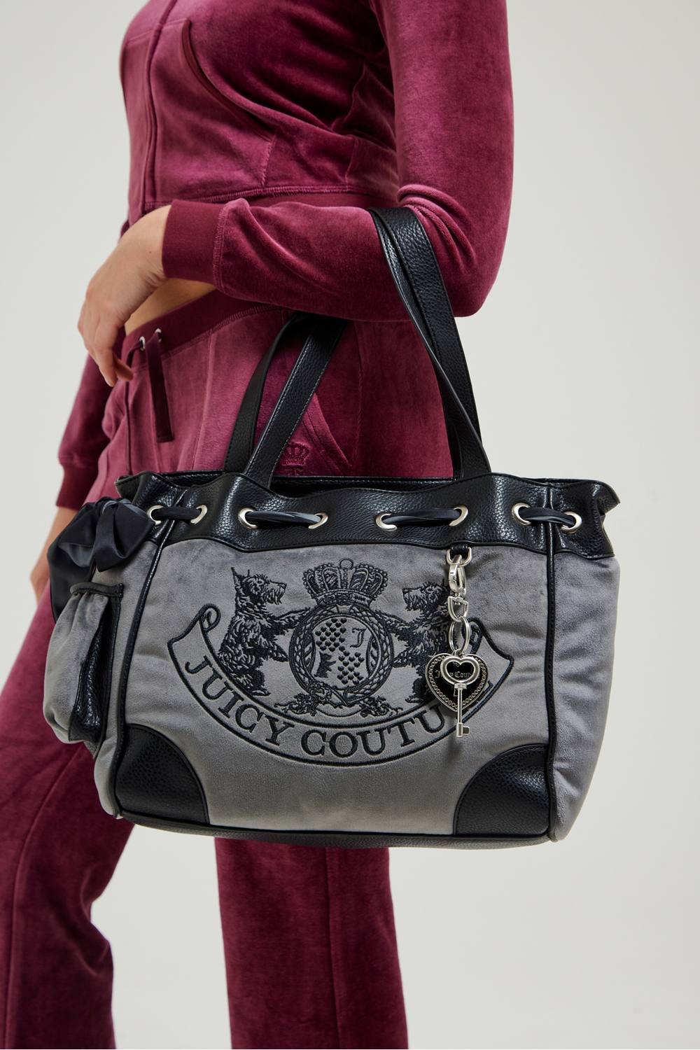 Juicy Couture Juicy Couture Women's Daydreamer L. Duoble Hand Cotton/ PU Grey - 2