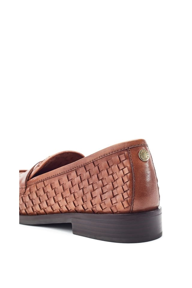 Moda In Pelle Moda In Pelle Women's 'Farenza' Leather Loafers in Tan - 3