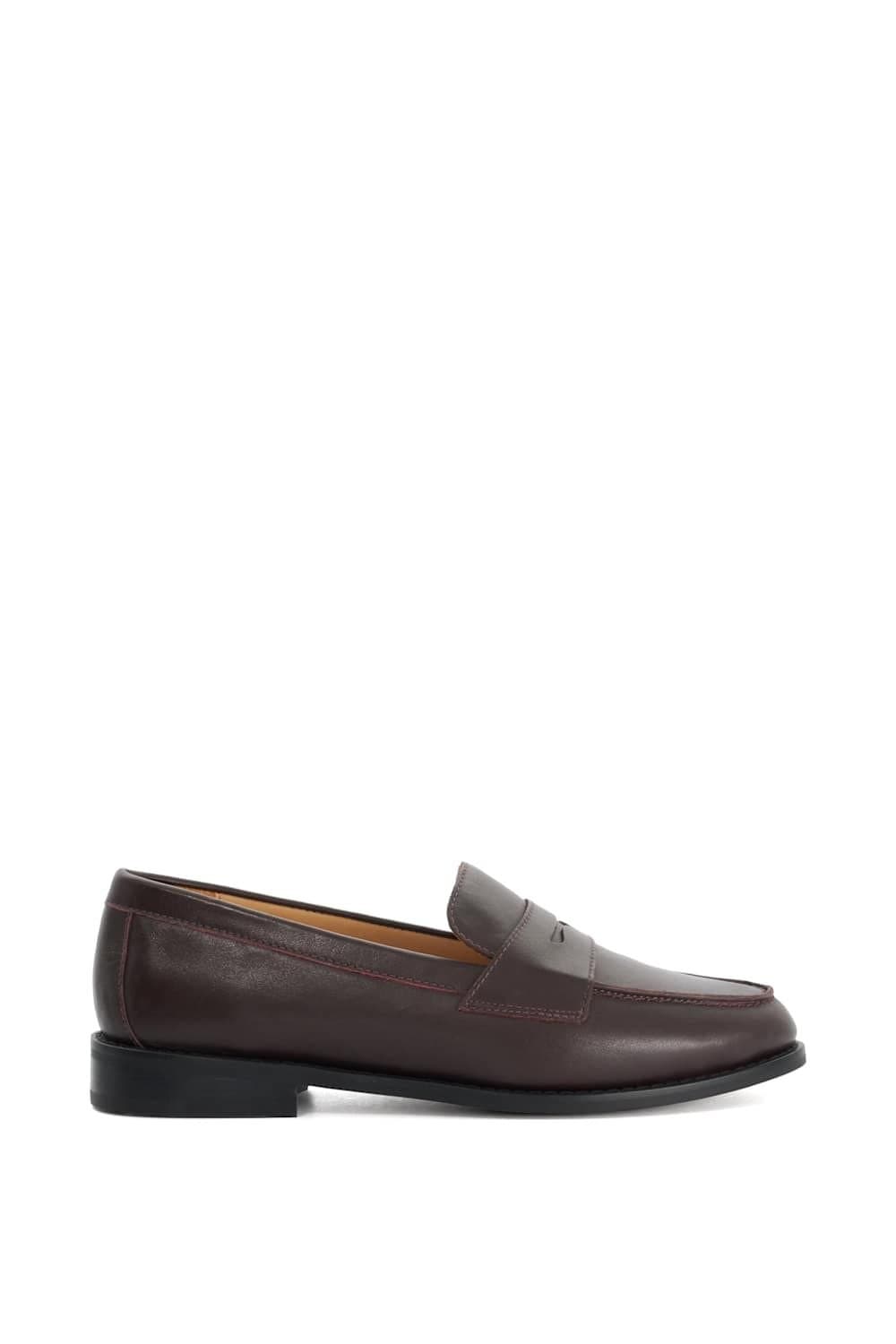 Dune London Dune London Women's 'Ginelli' Leather Loafers in Red