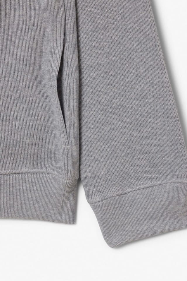 Lacoste Lacoste Men's 1/4 Zip Sweatshirt Silver Chine in Grey - 3
