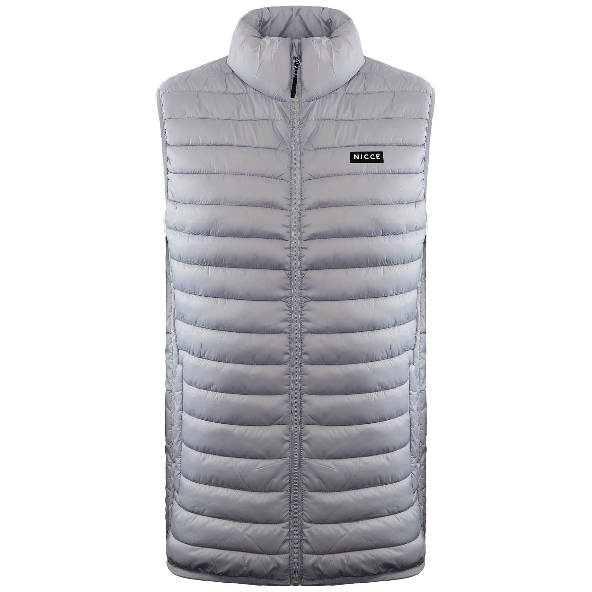 Nicce Nicce Men's Maidan Stone Grey Gilet
