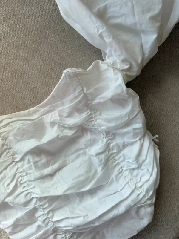 ASOS ASOS Luxe white corset top