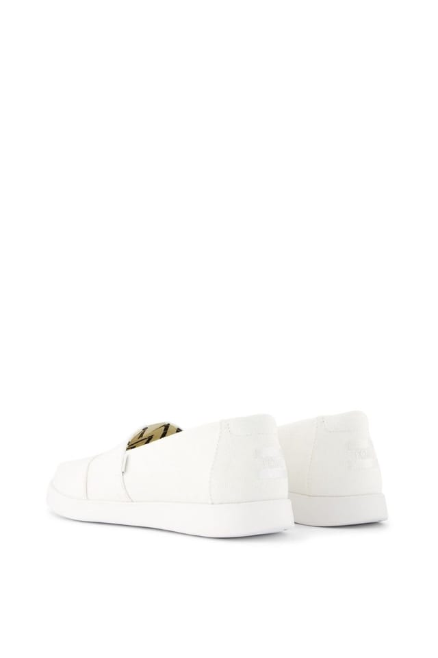 TOMS TOMS Women's Alpargata Plus Shoe in White - 2