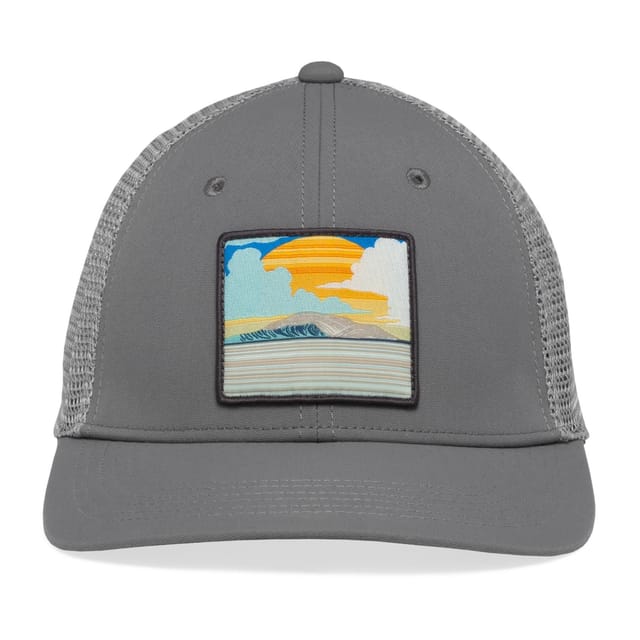 Sunday Afternoons Sunday Afternoons Men's 'Artist Series' Limited Edition Patch Trucker in Light Grey - 2