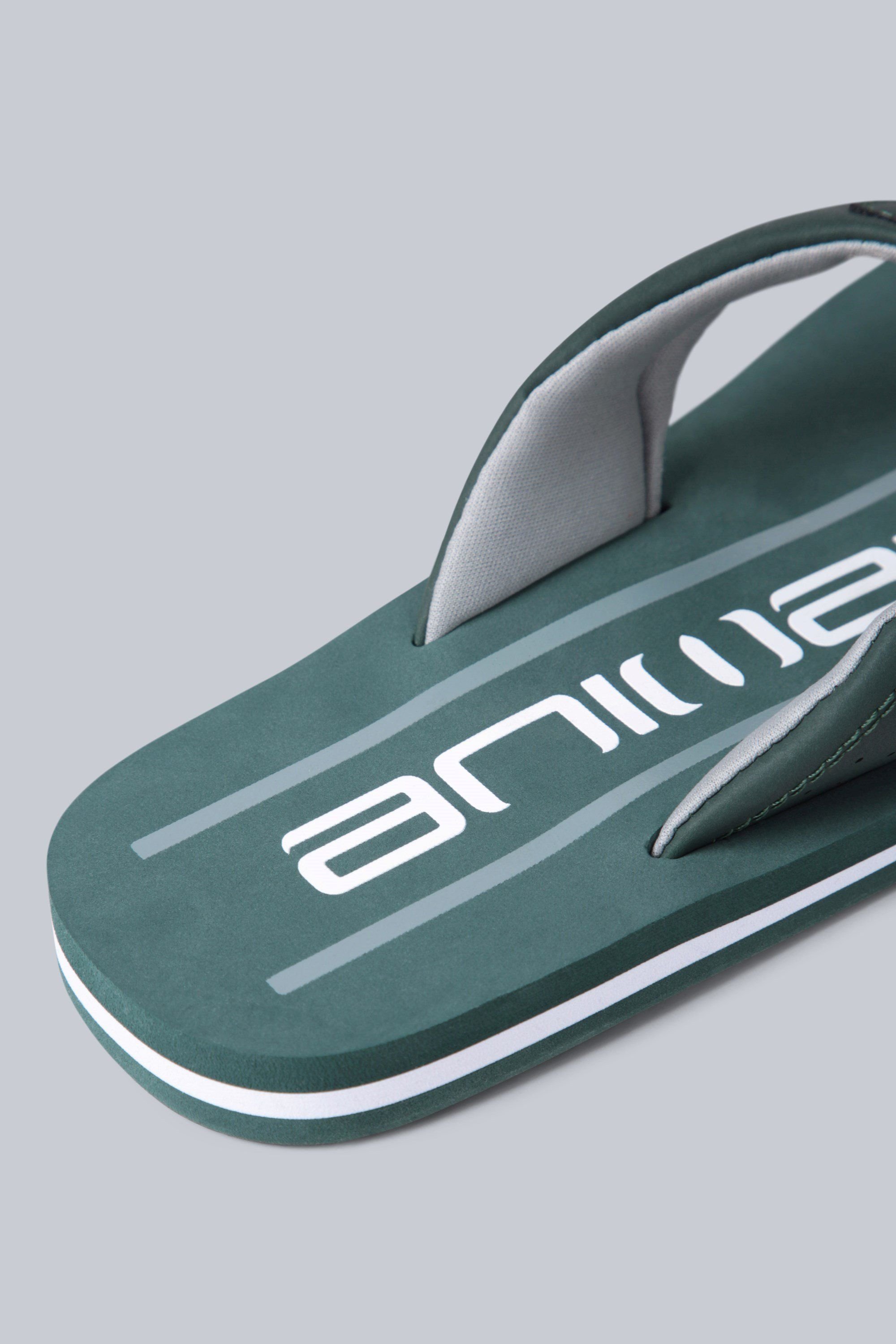 Animal Animal Men's 'Jekyl' Soft Padded Lightweight Casual Slip On Pool Beach Flip-Flops in Khaki - 4