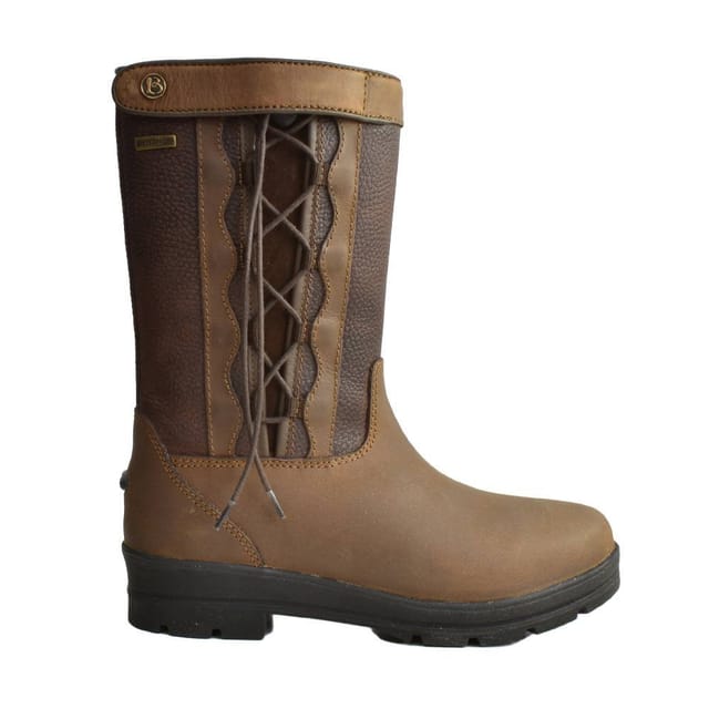 Brogini Brogini Women's Tetbury Grain Leather Country Boots in Brown - 2