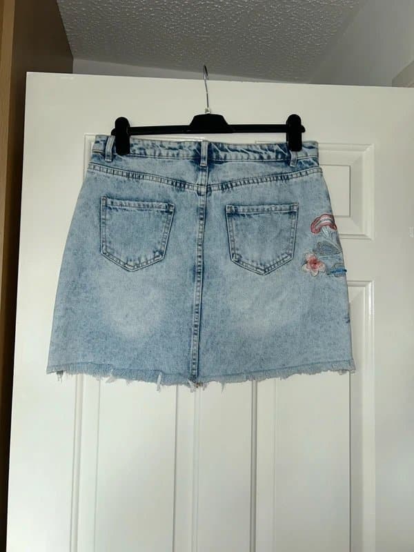 New Look New look denim mini skirt