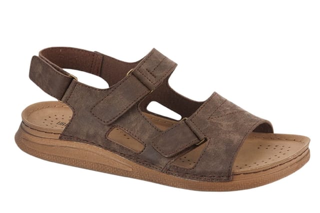 Urban Jacks Urban Jacks Men's Men's Comfort Walking Brown Sandals with Adjustable Cushioned Sole - 3