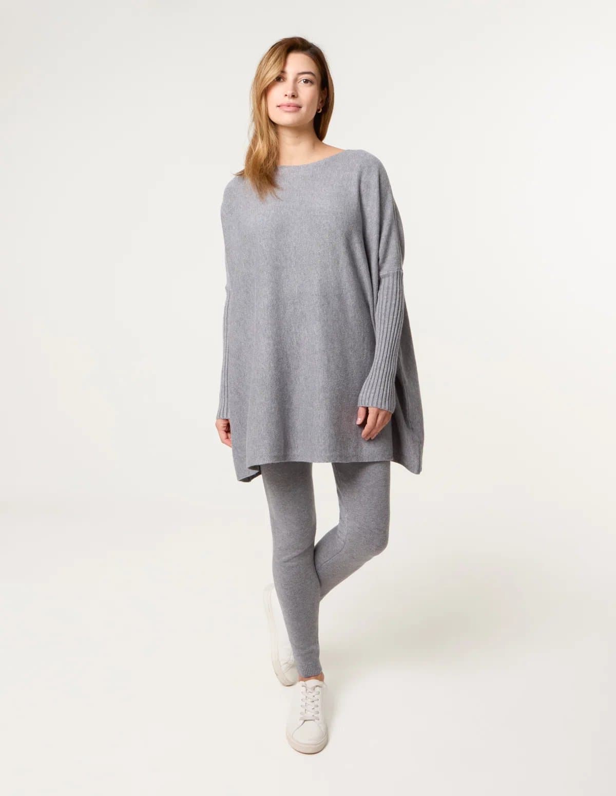 Blue Vanilla Knitted Oversized Set