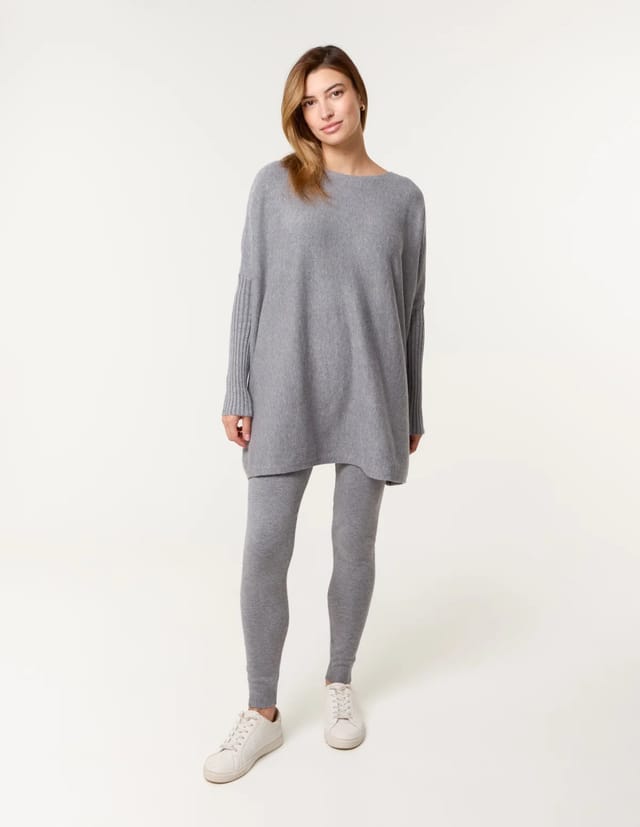 Blue Vanilla Knitted Oversized Set - 2