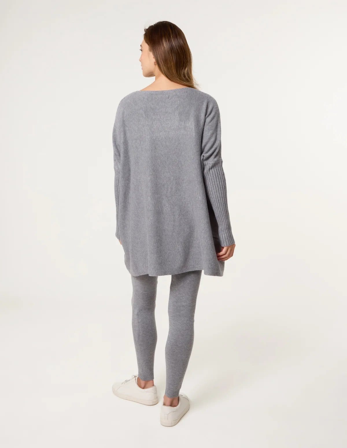 Blue Vanilla Knitted Oversized Set - 4