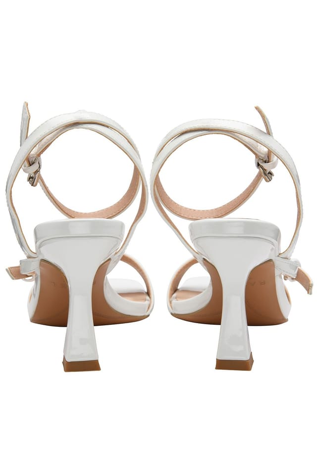 Ravel Ravel Women's White Patent 'Arten' Open-Toe Sandals - 3