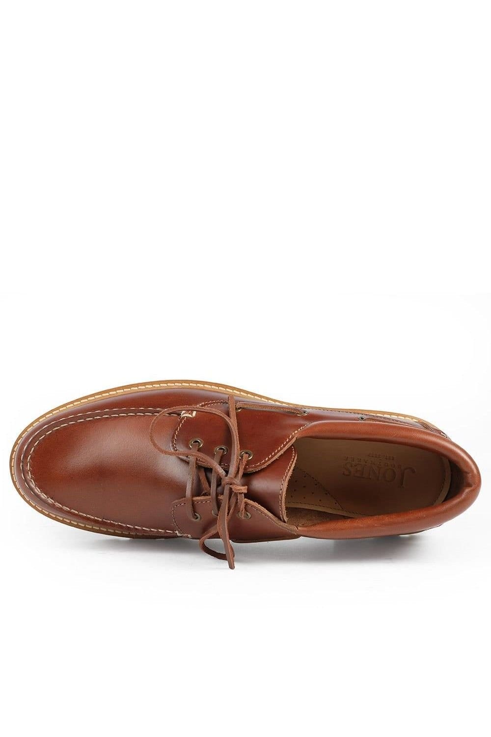 Jones Bootmaker Jones Bootmaker Men's Perivale Chunky Leather Moccasins in Brown - 4